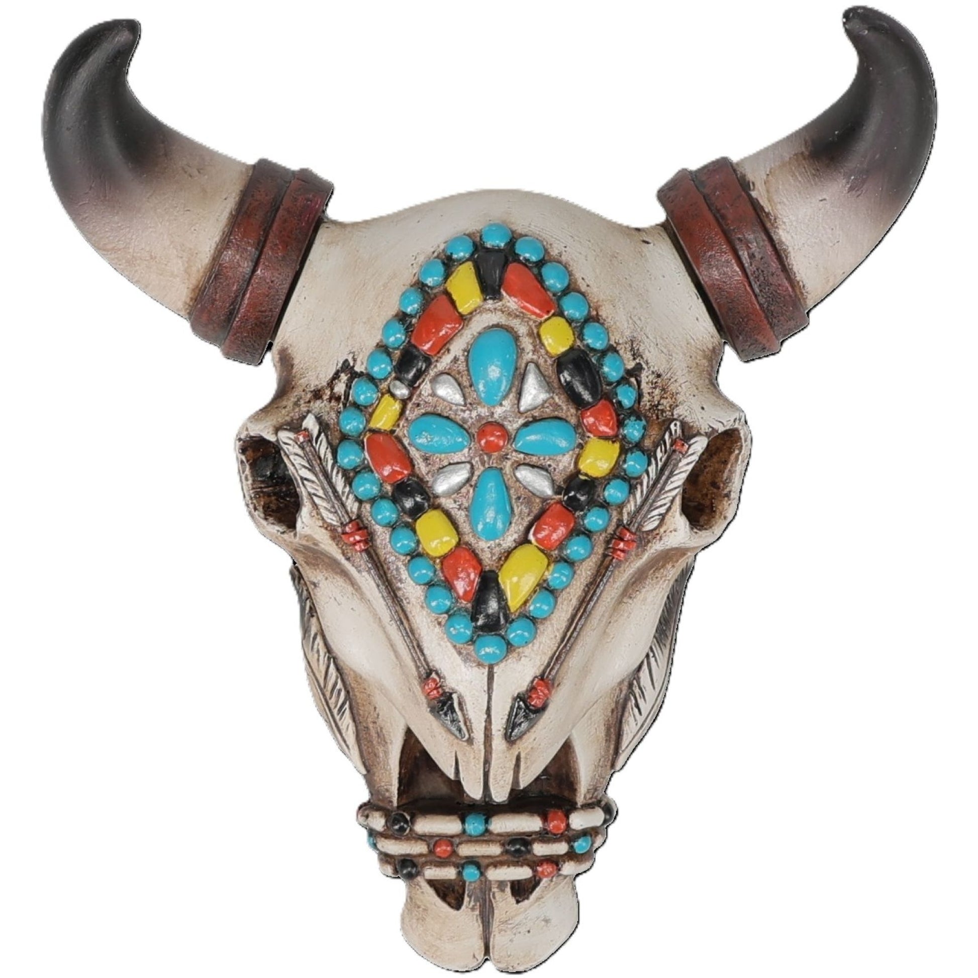 Tough1 Skull and Arrows Trinket Box