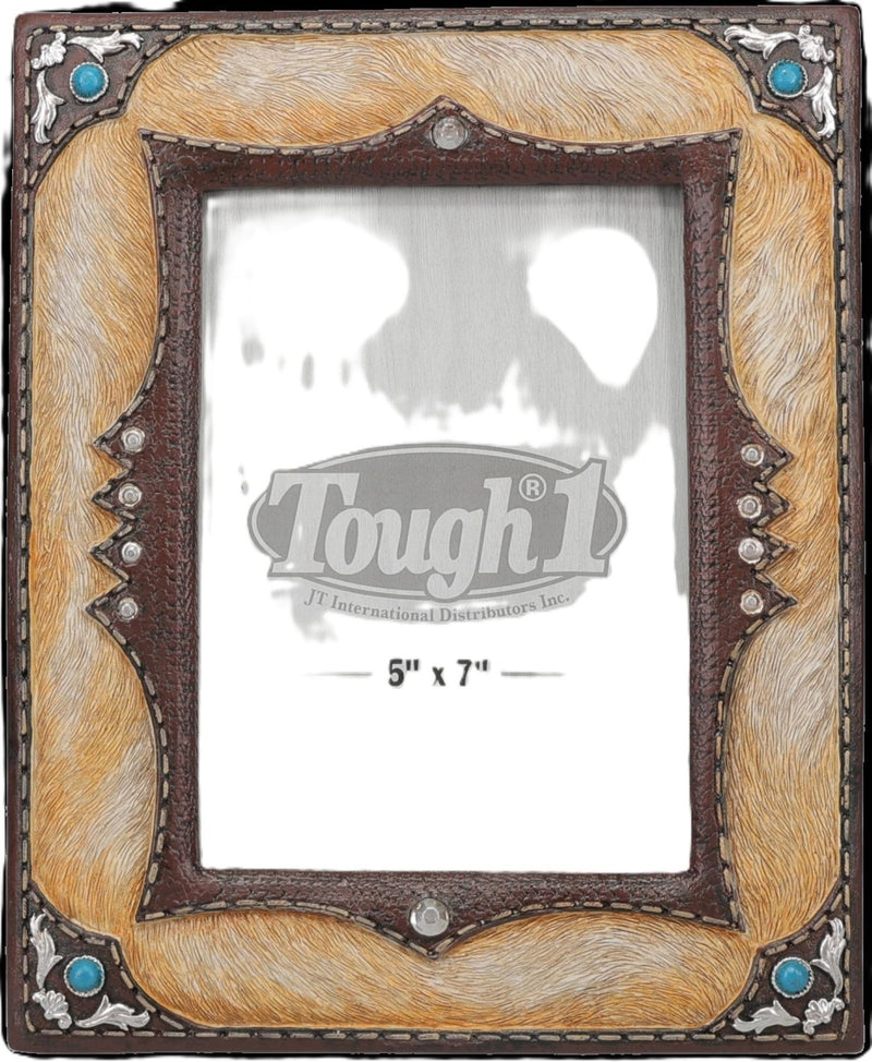 Tough1 Cowhide Print Frame
