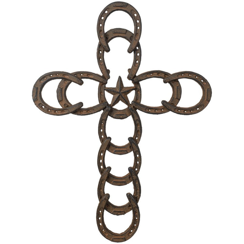 Gift Corral Horseshoe Cross with Star
