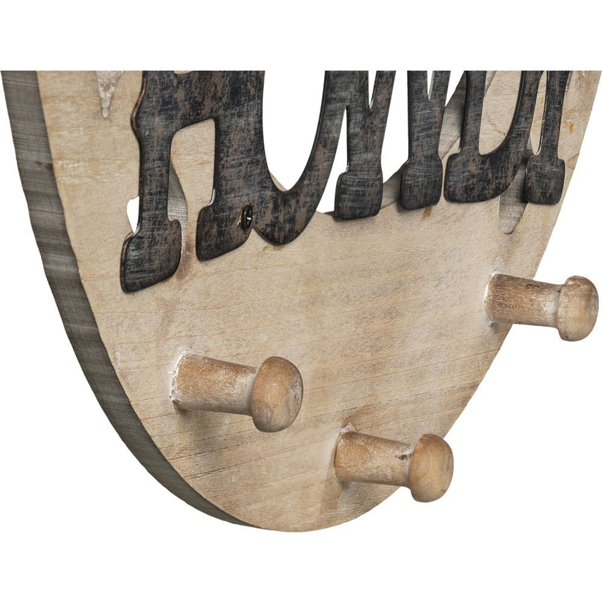 Gift Corral Howdy Sign with Three Hooks