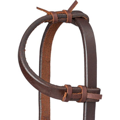 Royal King Gag Single Ear Headstall with Tie Ends