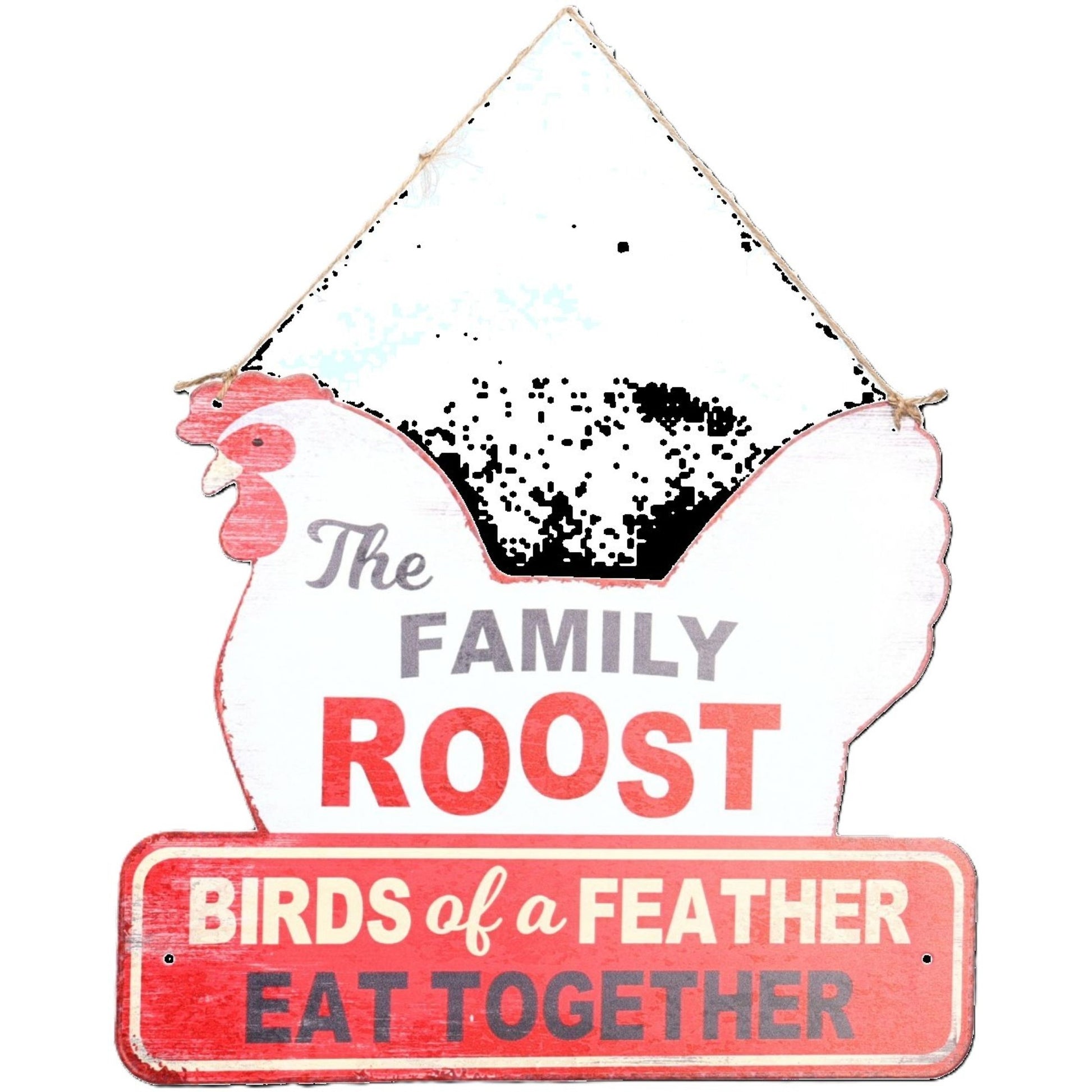 Gift Corral "The Family Roost" Sign
