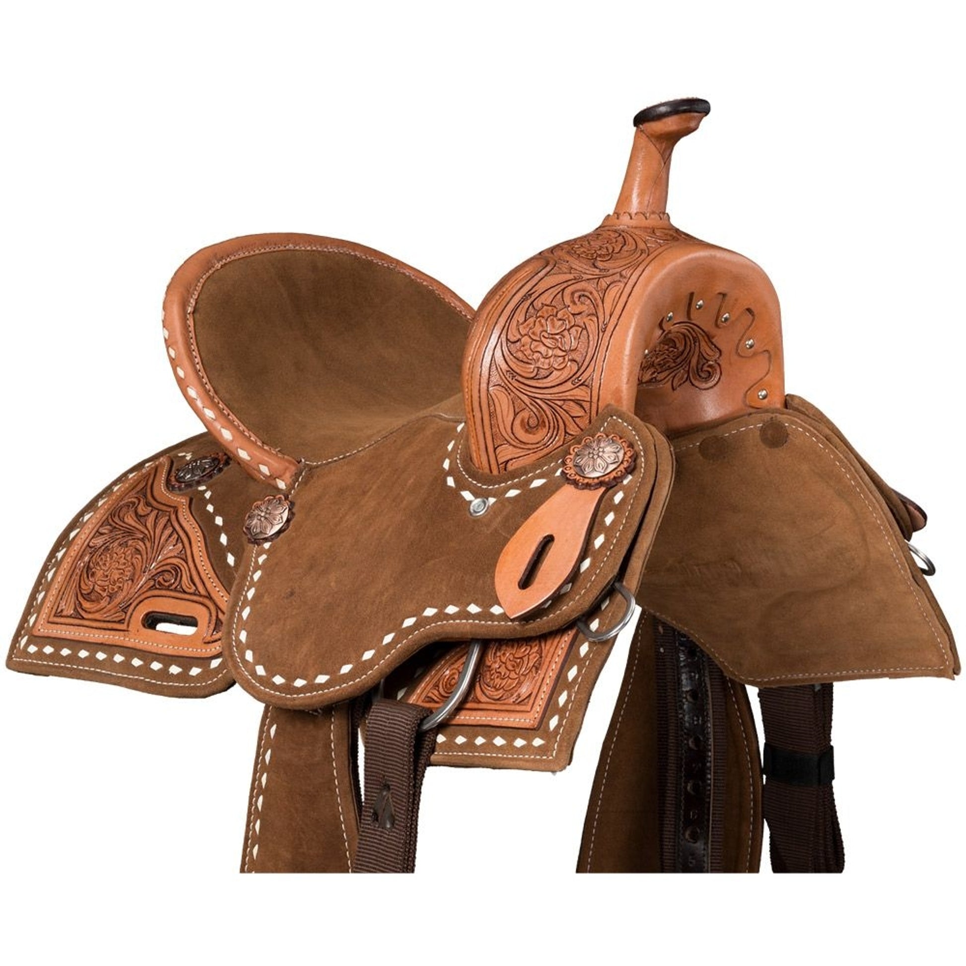 Silver Royal Youth SB Barrel Saddle
