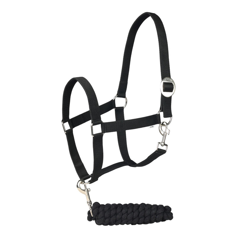 TuffRider Halter And Lead Rope Set with Breakaway Leather
