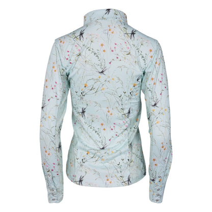 Dapplebay Ladies Dragonfly Meadow Button Down Western Shirt