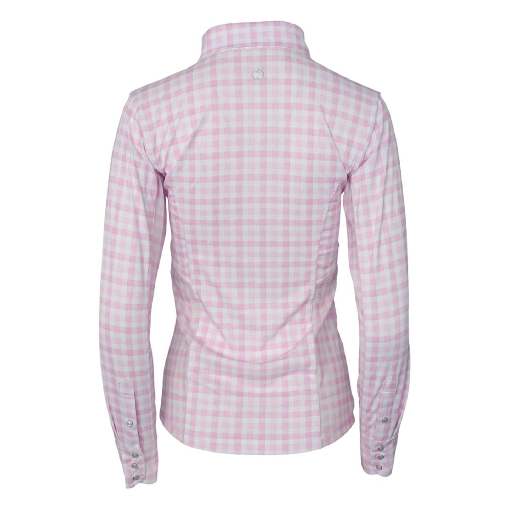 Dapplebay Ladies Gingham Button Down Western Shirt