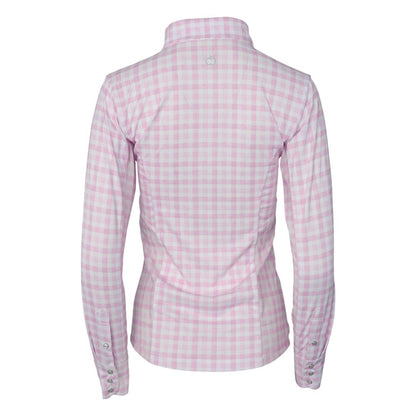 Dapplebay Ladies Gingham Button Down Western Shirt