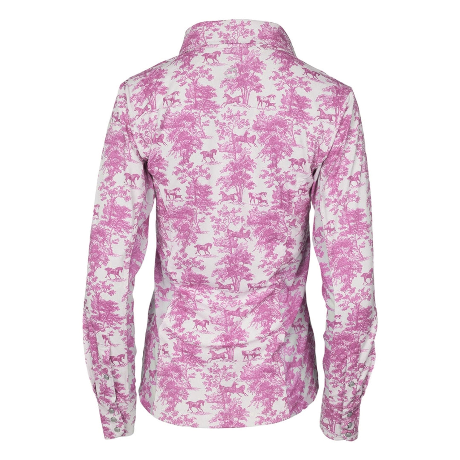 Dapplebay Ladies Equestrian Toile Button Western Shirt