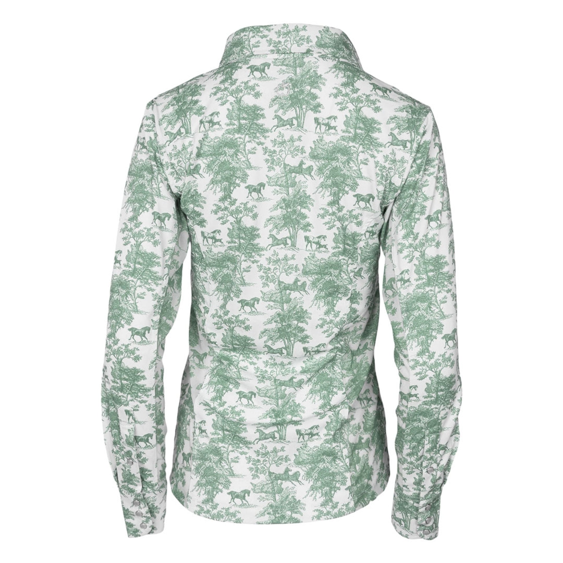 Dapplebay Ladies Equestrian Toile Button Western Shirt