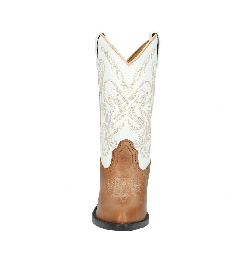 Smoky Mountain Youth Maddie Snip Toe Leather Boots