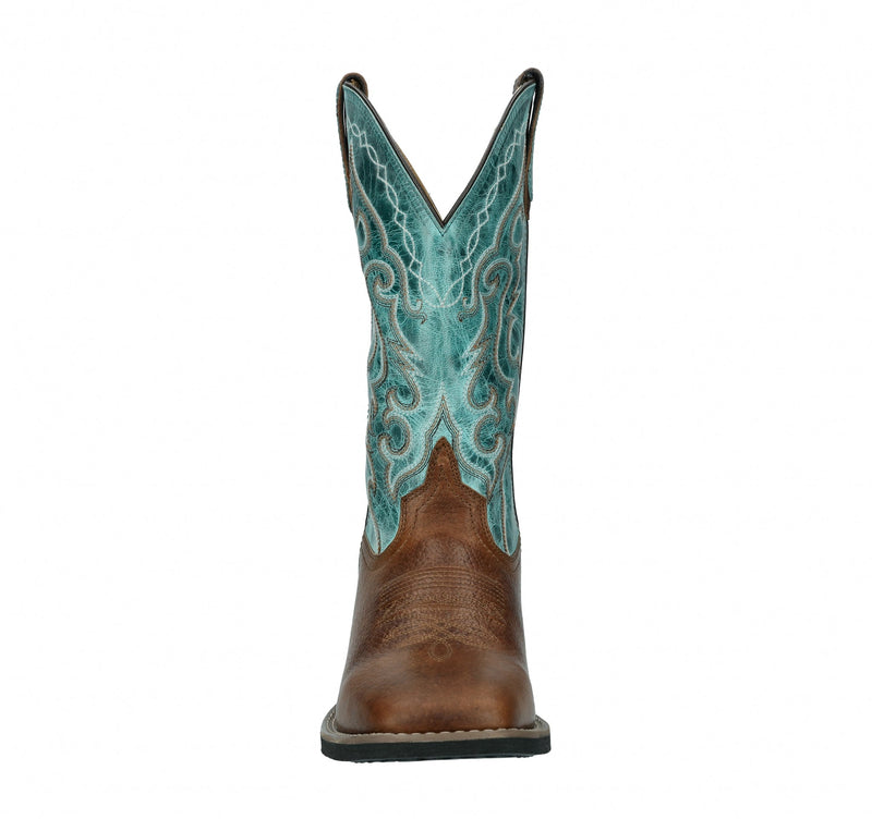 Smoky Mountain Mens Houston Square Toe Leather Boots