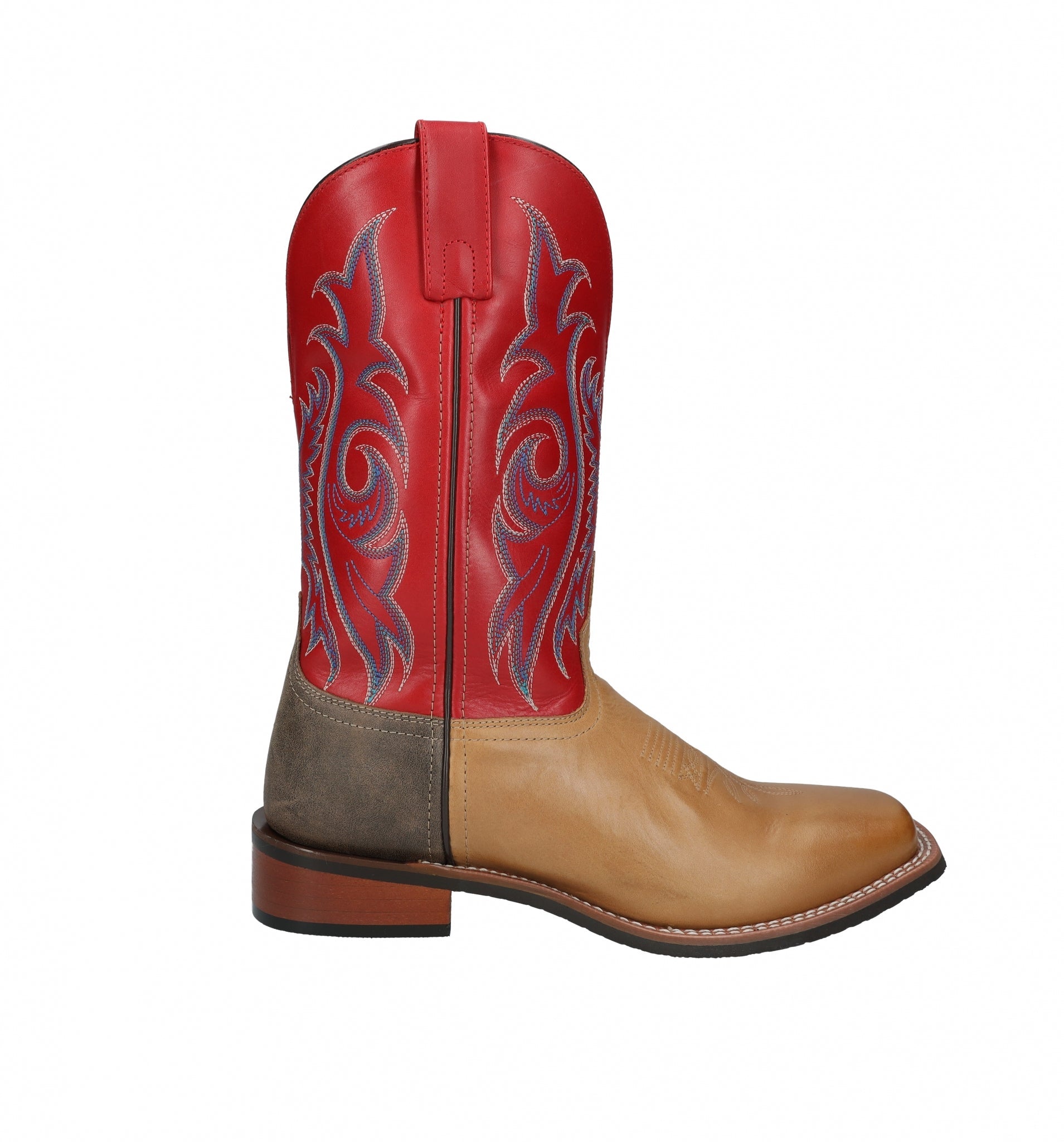 Smoky Mountain Mens Barrett Square Toe Leather Boots– StateLineTack