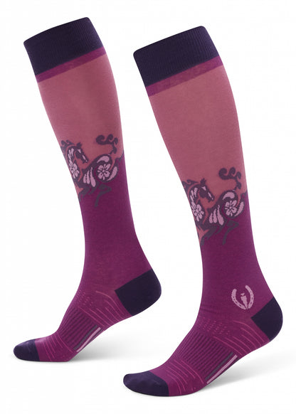 Kerrits Frolic Horse Knee-Hi Socks
