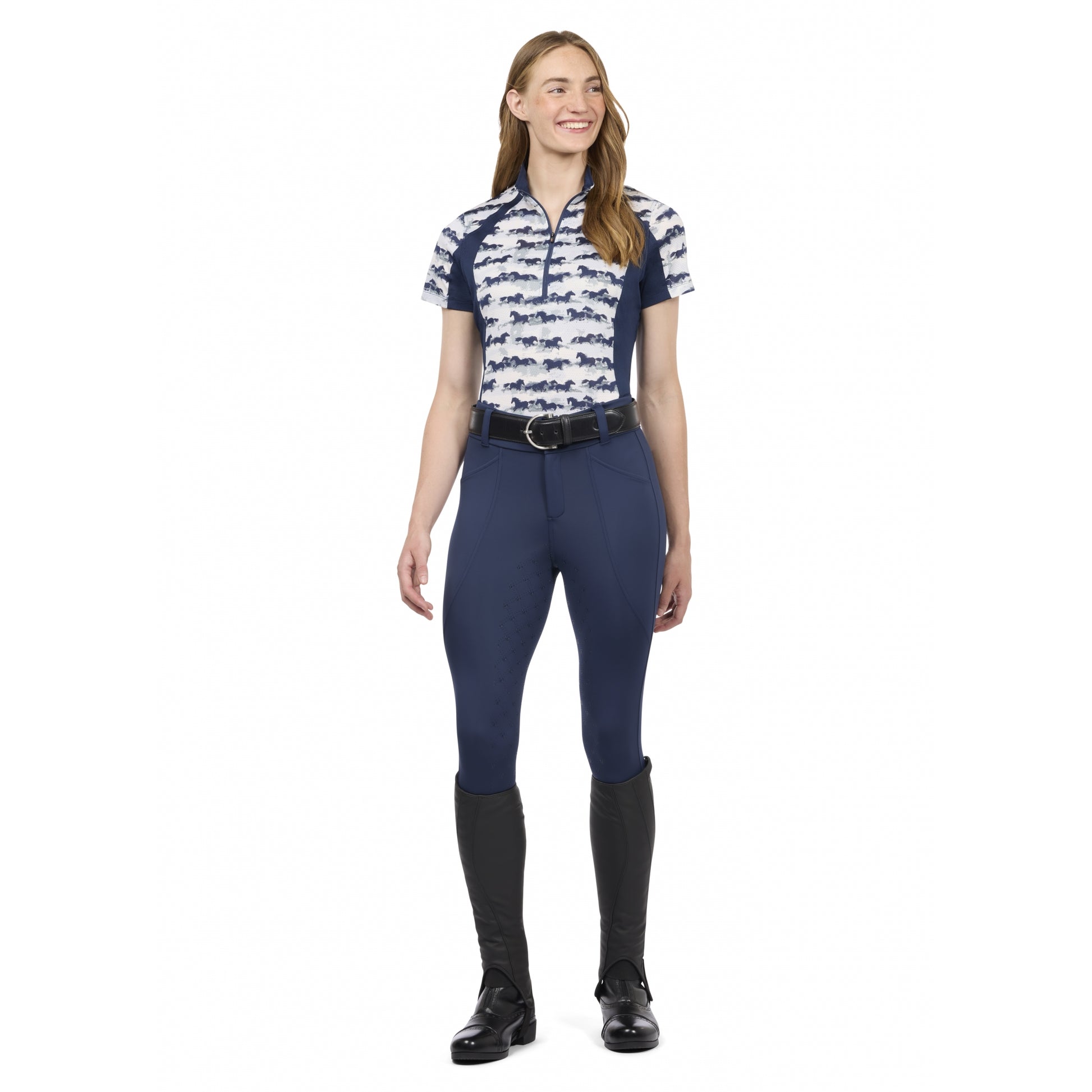 Kerrits EquiBreeze Ice Fil Short Sleeve Shirt - Print
