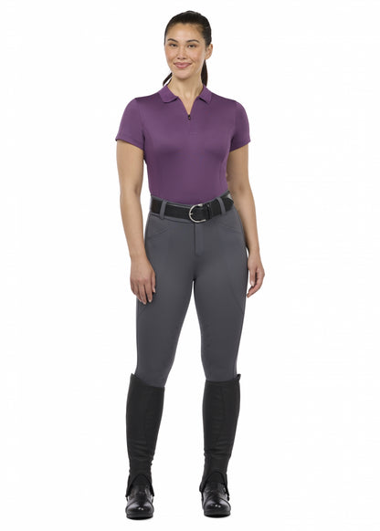 Kerrits Serenity Coolcore Short Sleeve Polo Shirt - Solid