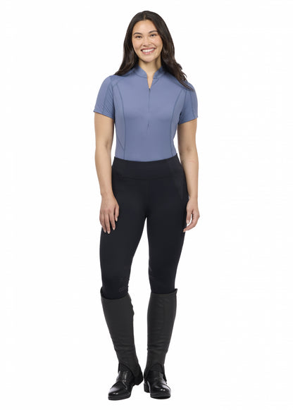 Kerrits Precision Short Sleeve Quarter Zip Tech Top