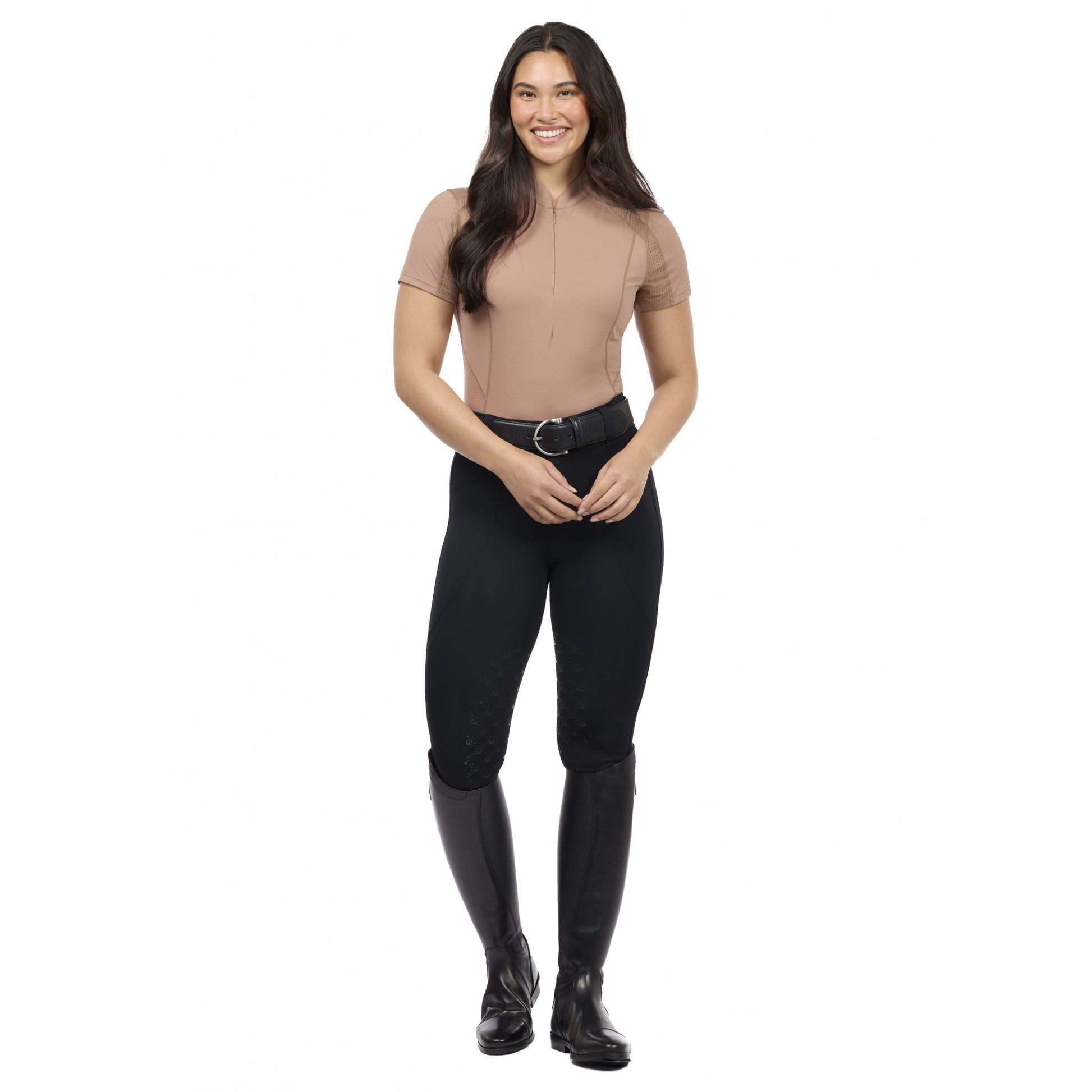 Kerrits Precision Short Sleeve Quarter Zip Tech Top