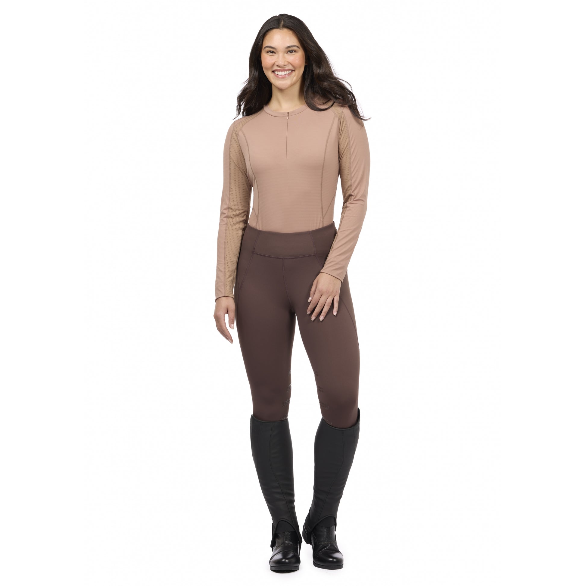 Kerrits Precision Long Sleeve Crew Neck Tech Top