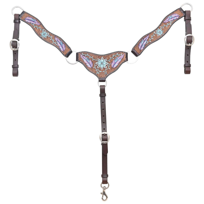 Circle Y Light As A Feather Breast Collar