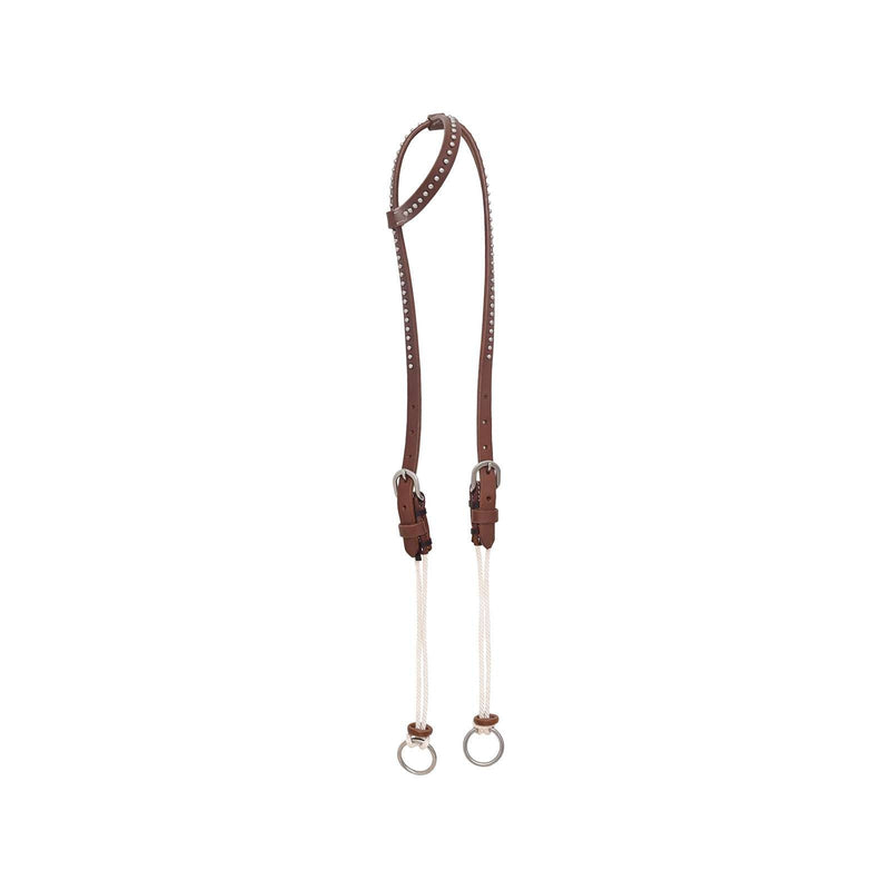 Circle Y One Ear Spotted Draw Gag Headstall