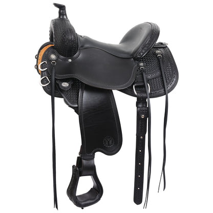 Circle Y Dark Rider Flex2 Trail Saddle