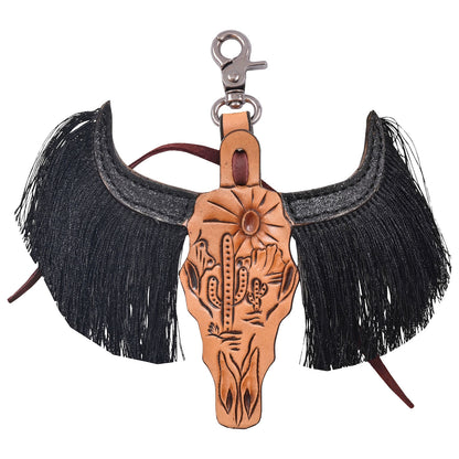 Circle Y Leather Charm