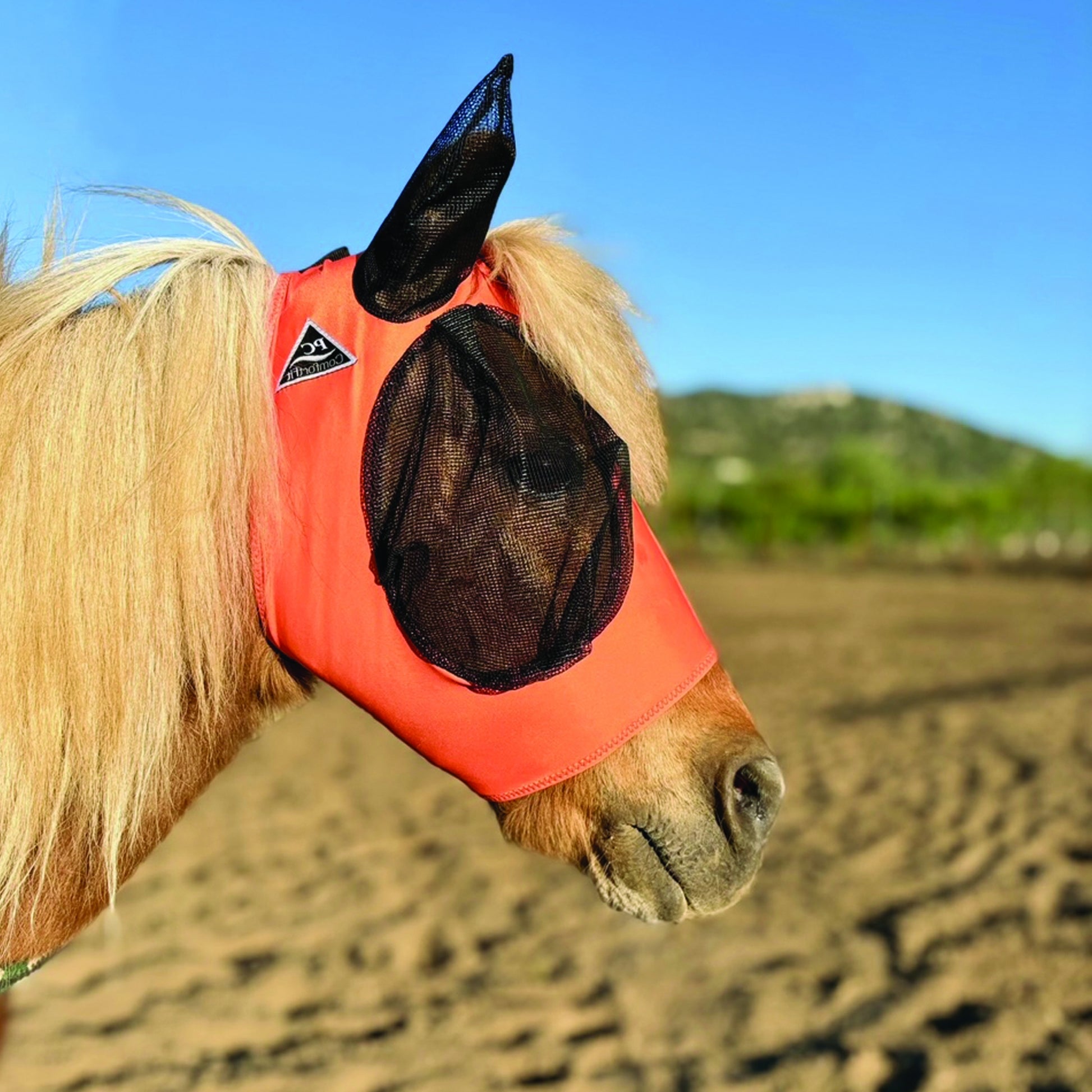 Professionals Choice ComfortFit Fly Mask Solid