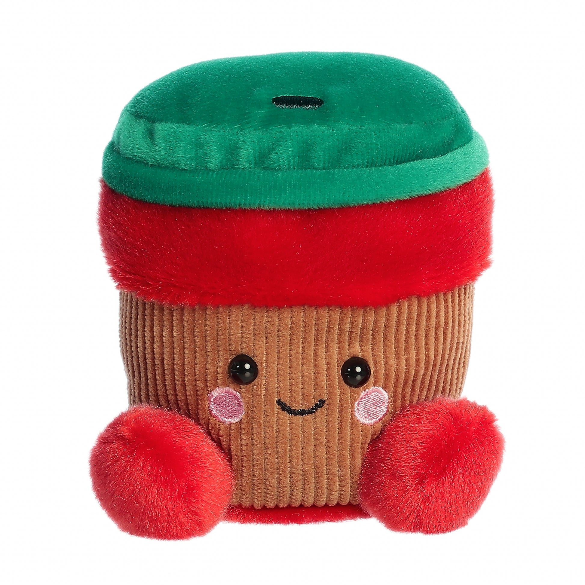 Palm Pals Plush Pal Espresso Peppermint Mocha Coffee Stuffed Animal