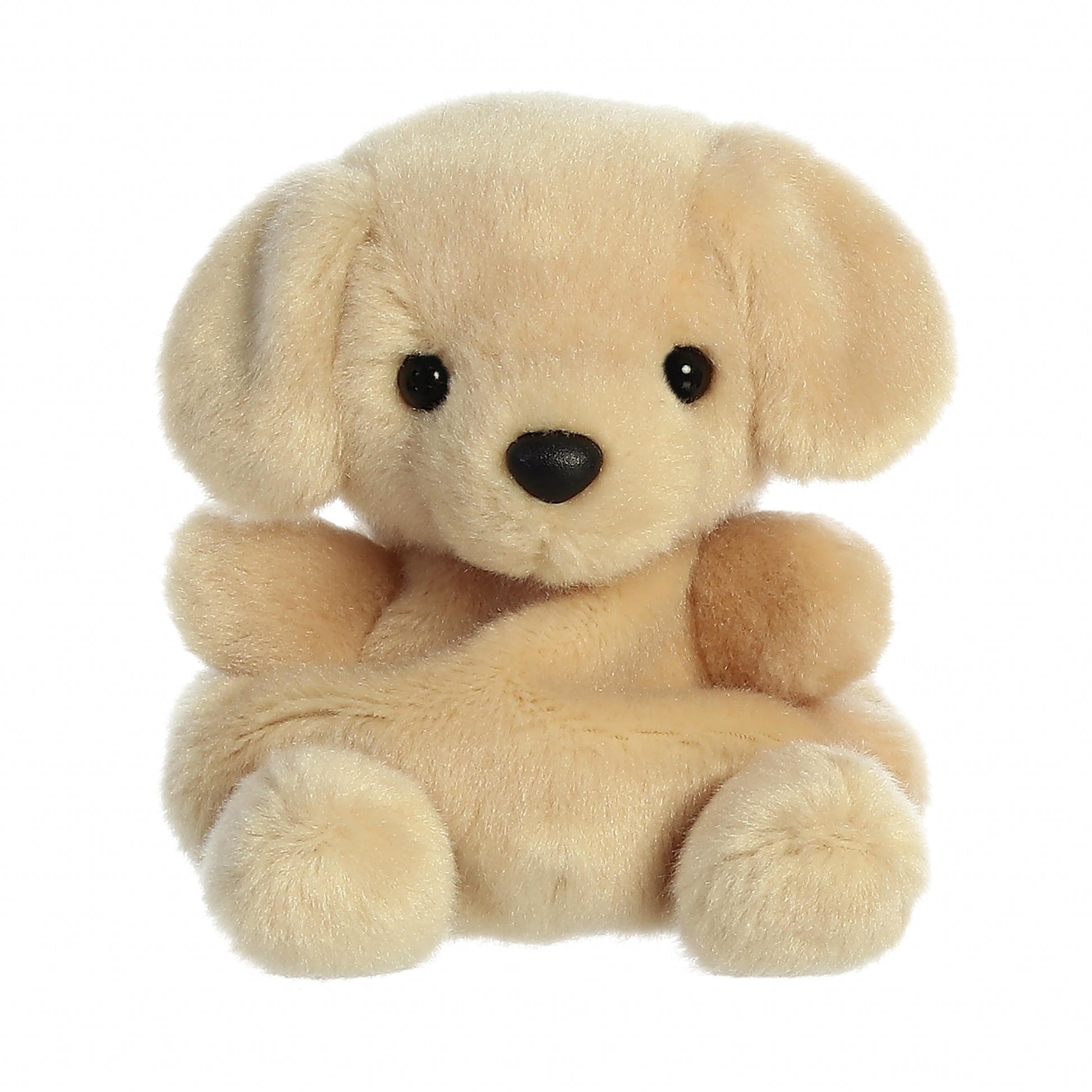 Palm Pals Plush Pal Yellow Labrador Retriever Dog Stuffed Animal