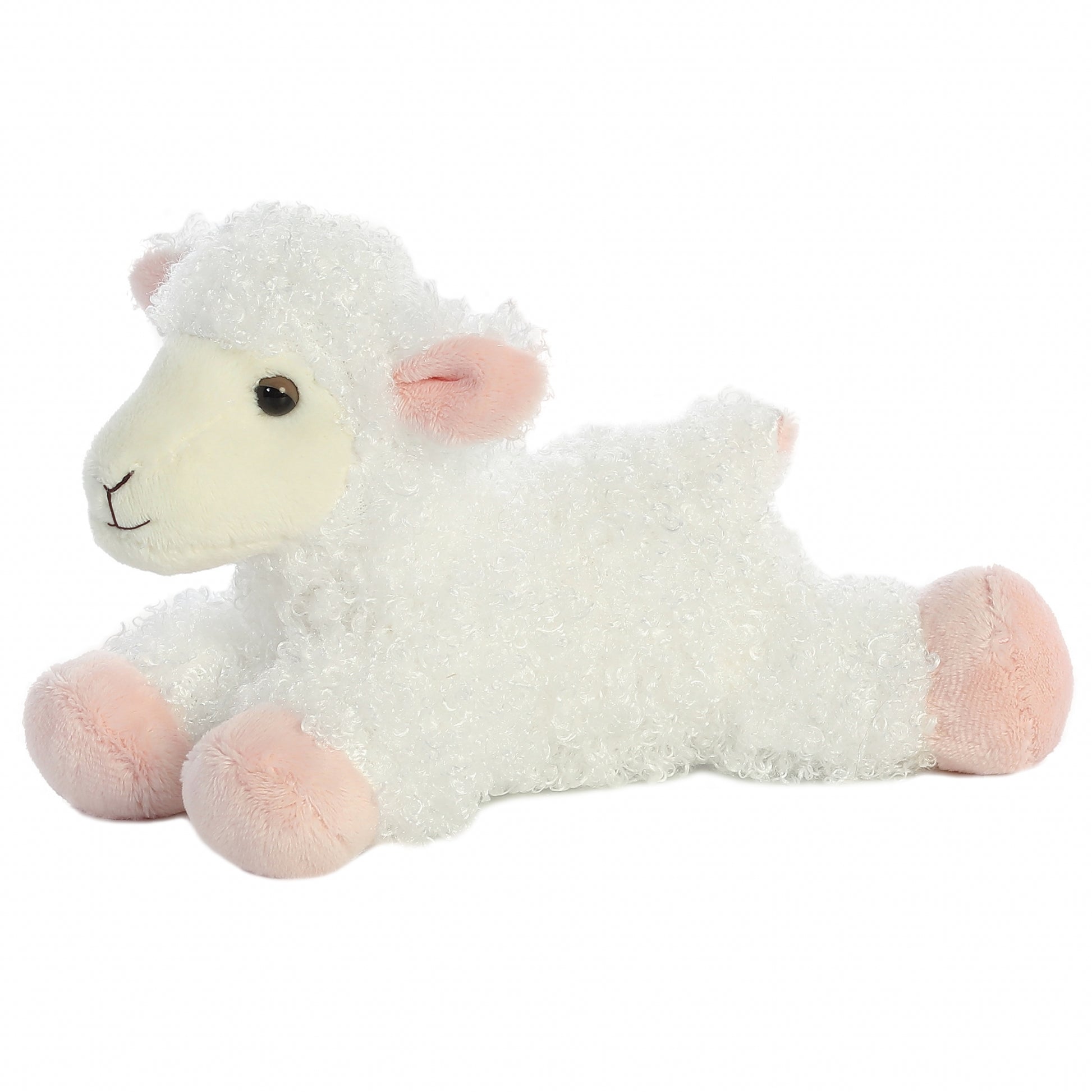 Plush Little Lana Lamb Mini Flopsie Stuffed Animal
