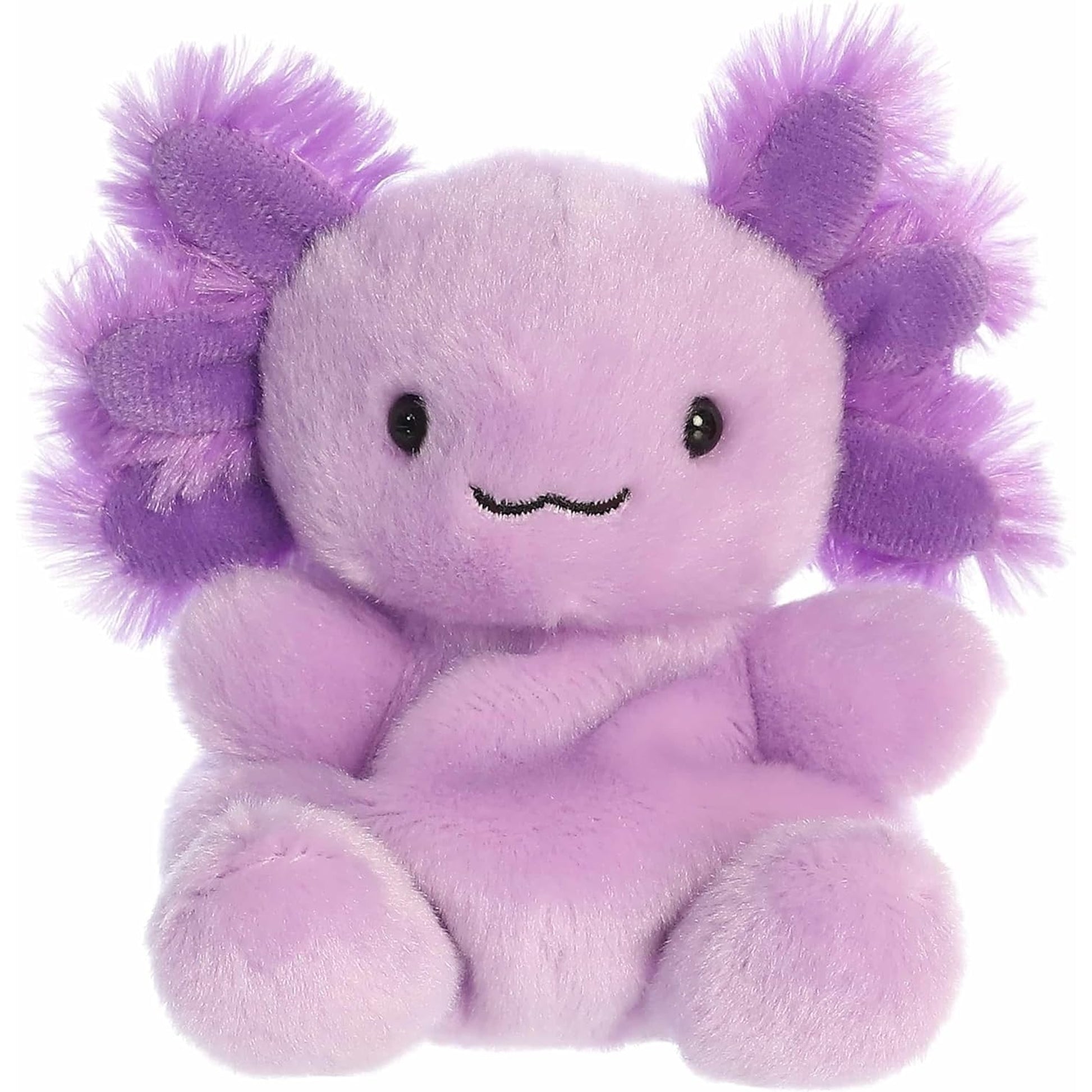Palm Pals Plush Pal Xavier Purple Axolotl Hat