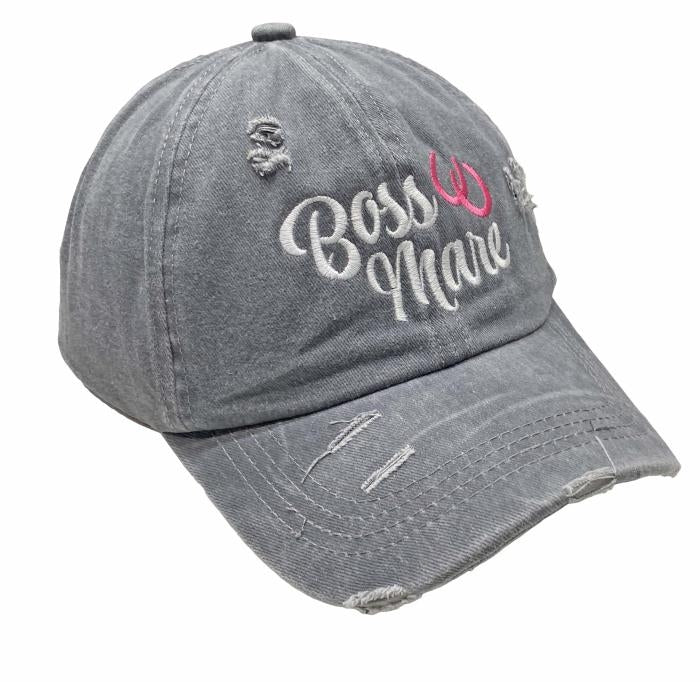 Boss Mare High Bun Ponytail Ball Cap Hat