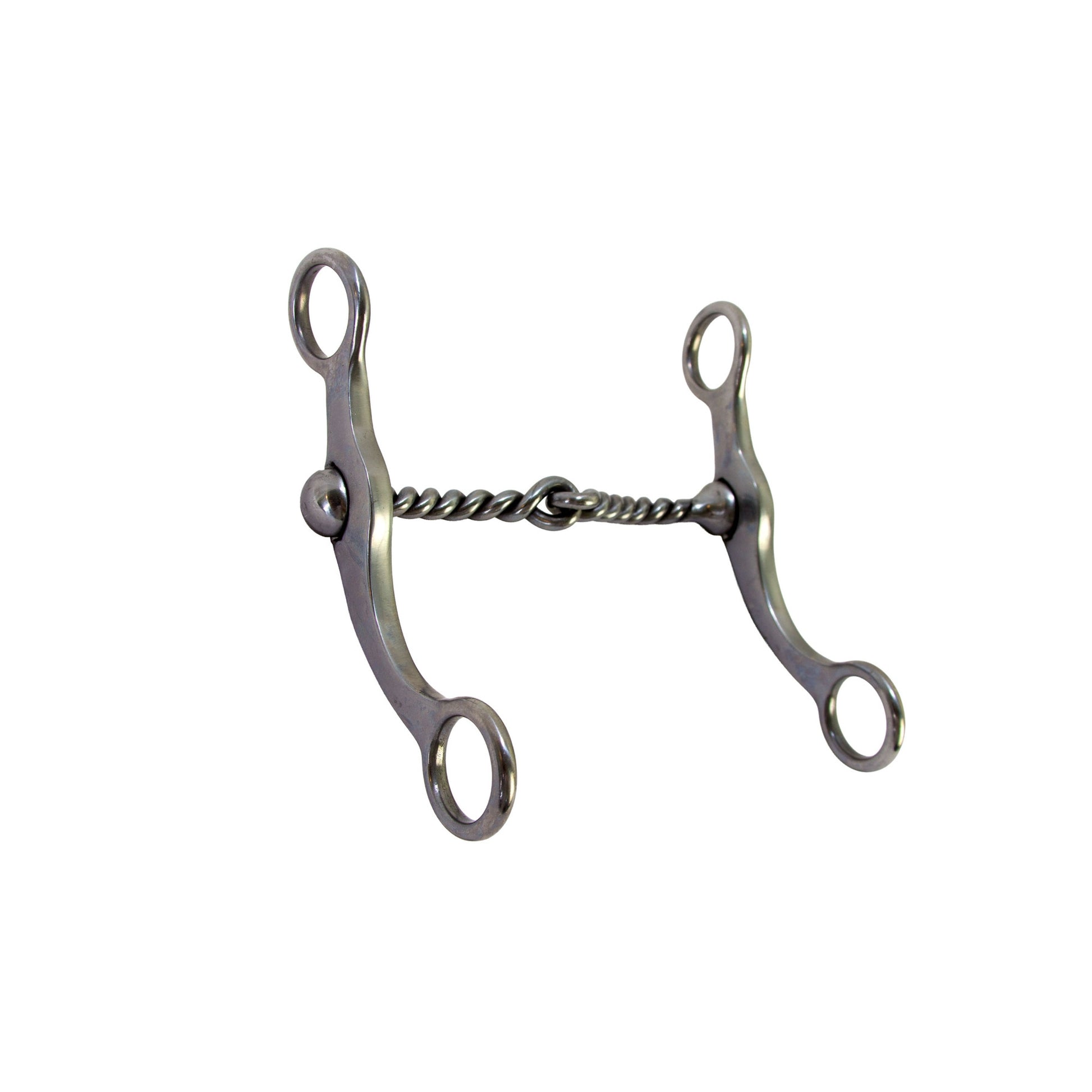 Essential Short Shank Twisted Snaffle Mouth Bit