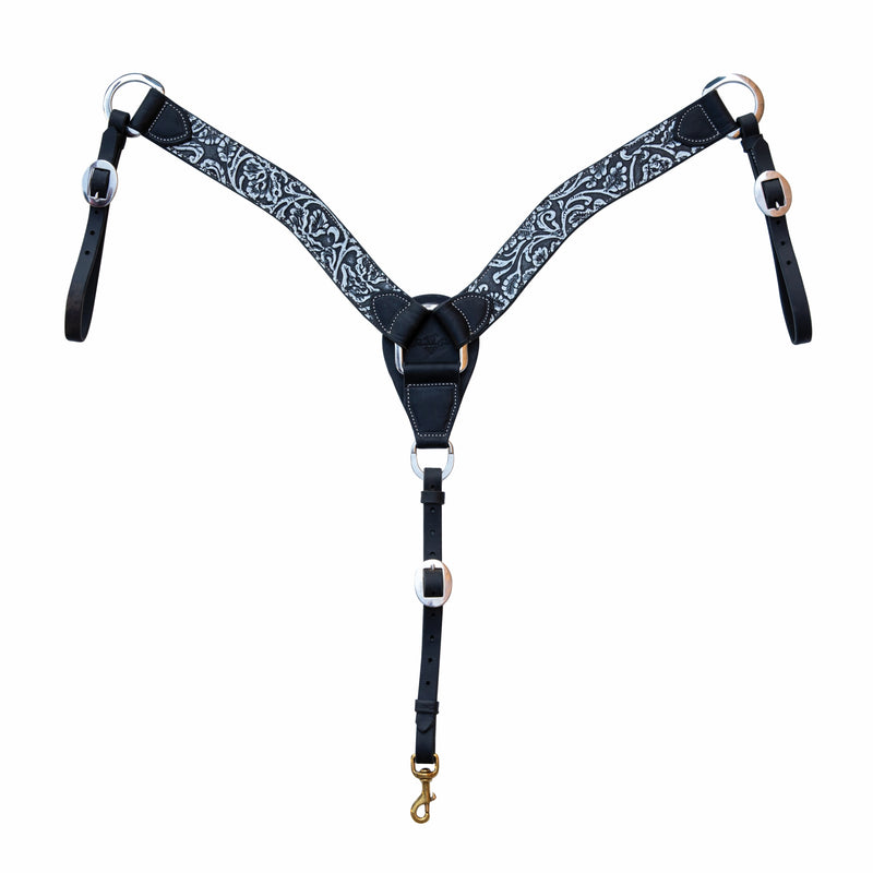 Professionals Choice Paisley Contoured Breast Collar