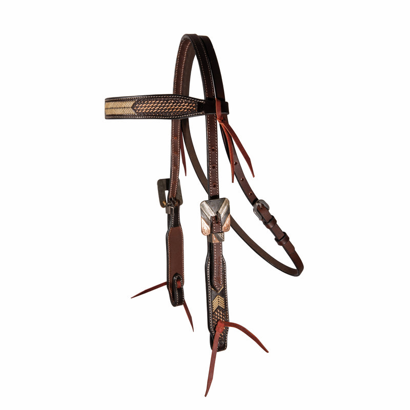 Professionals Choice Browband Arrowhead Headstall