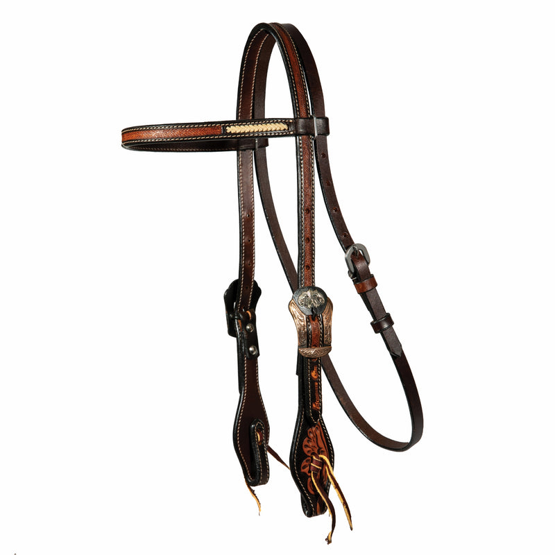 Professionals Choice Browband Heritage Braid Headstall