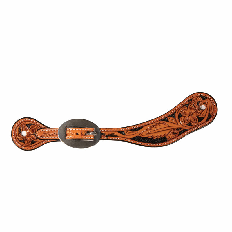 Professionals Choice Floral Spur Strap
