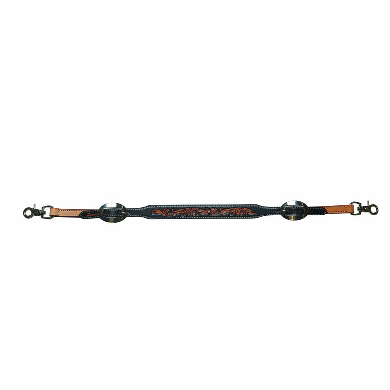 Professionals Choice Floral Roughout Wither Strap