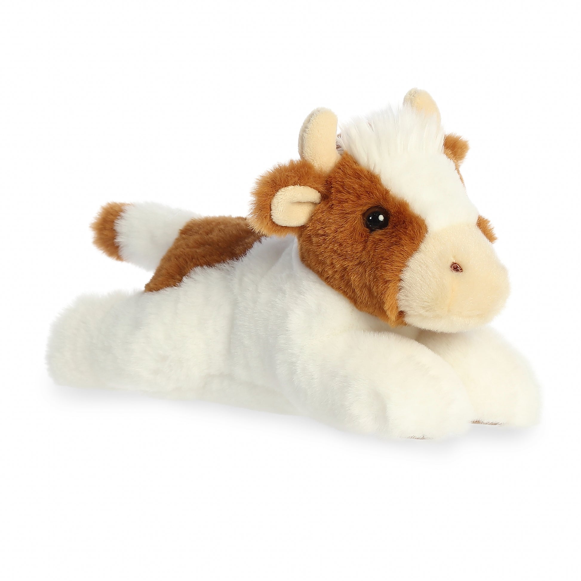Plush Little Grazy Guernsey Cow Mini Flopsie