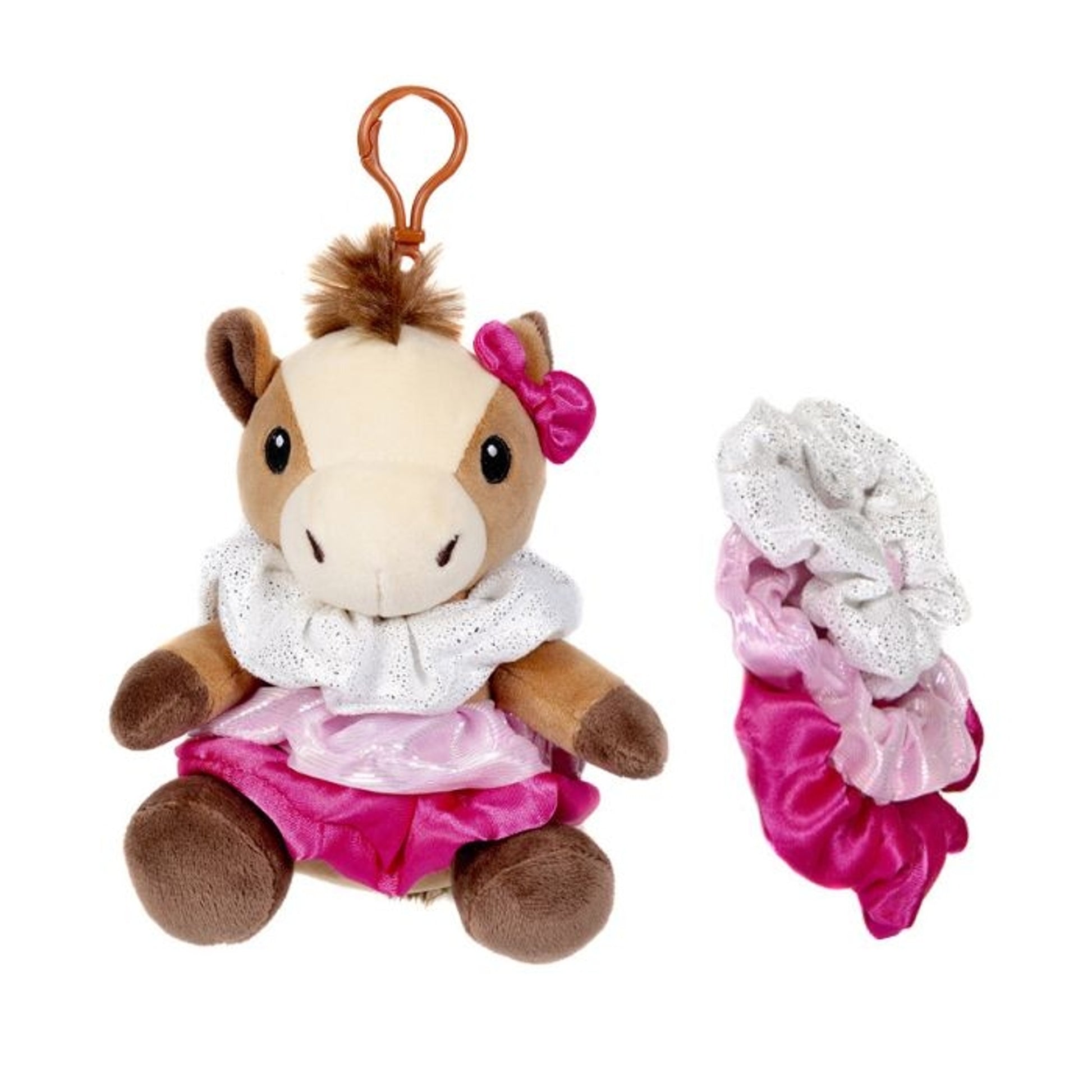 Scrunch Bunch Horse Key Clip with Scrunchies