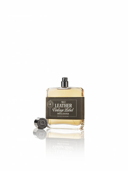 No. 2 Leather Vintage Label Small Batch