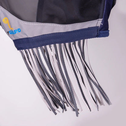 Shires FlyGuard Pro Fine Mesh Fly Mask with Ears & Nose Fringe