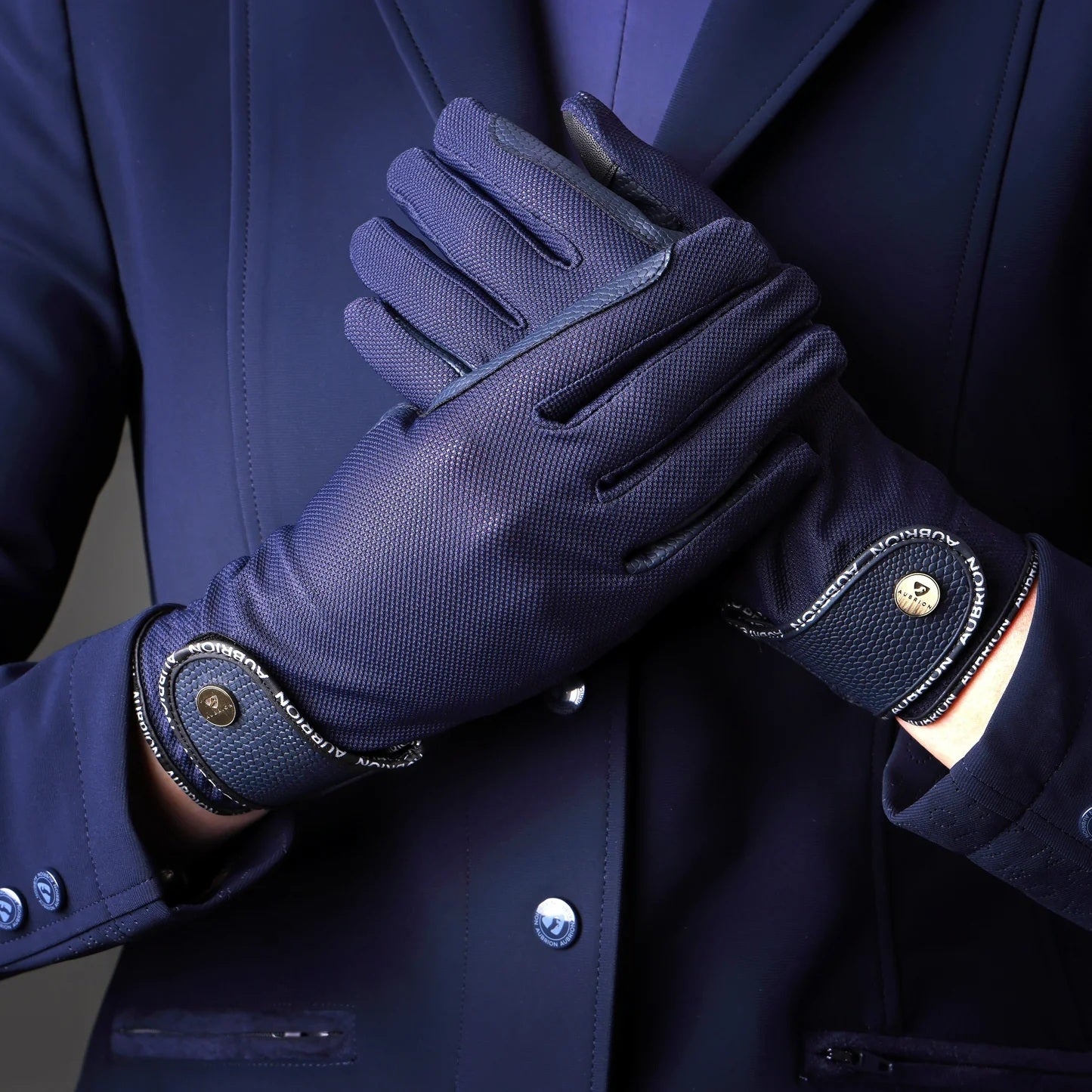 Shires Aubrion Aero Riding Gloves - Thumbnail 4