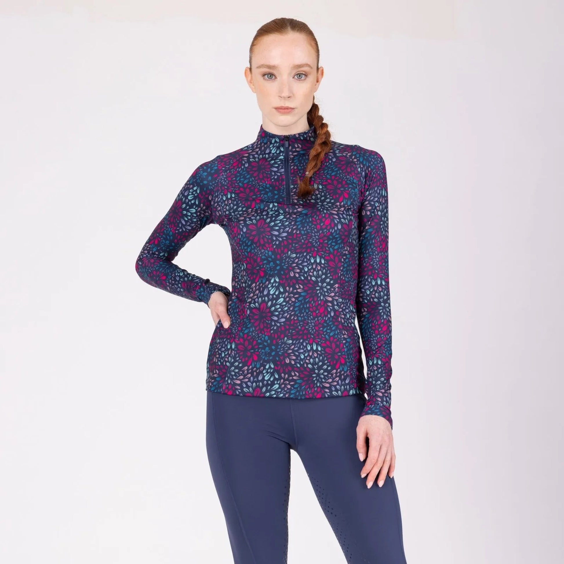 Shires Aubrion React Long Sleeve Base Layer