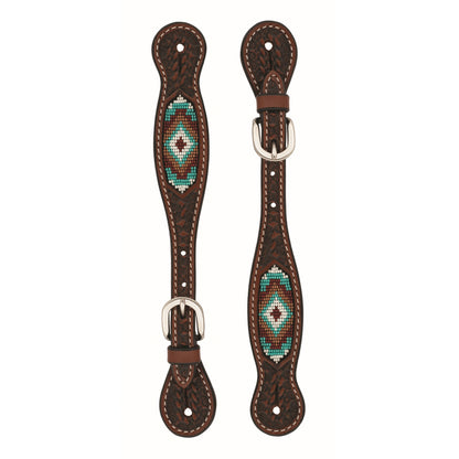 Weaver Beaded Spur Straps