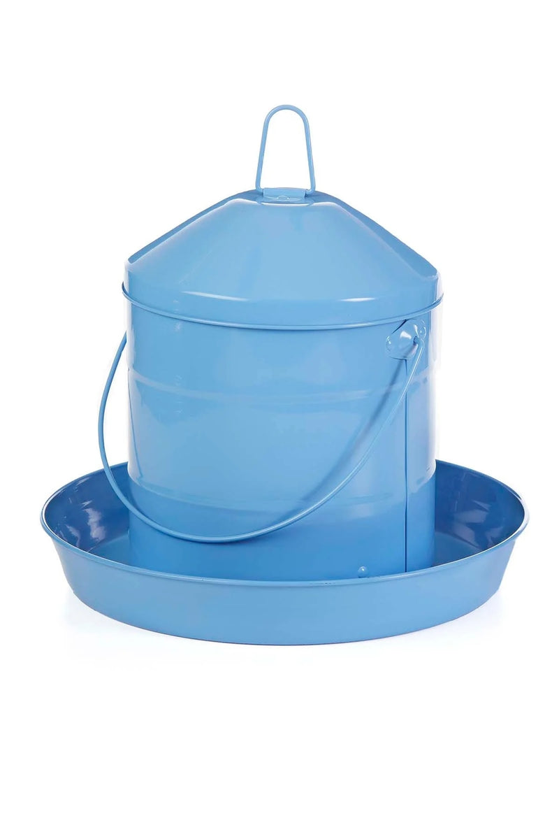 Double-Tuf Galvanized Painted Poultry Feeder
