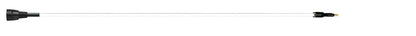 Hot Shot Rigid Fiberglass Shaft 48in White