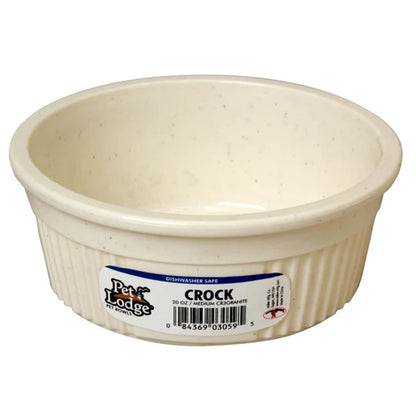 Pet Lodge Crock Pet Bowl