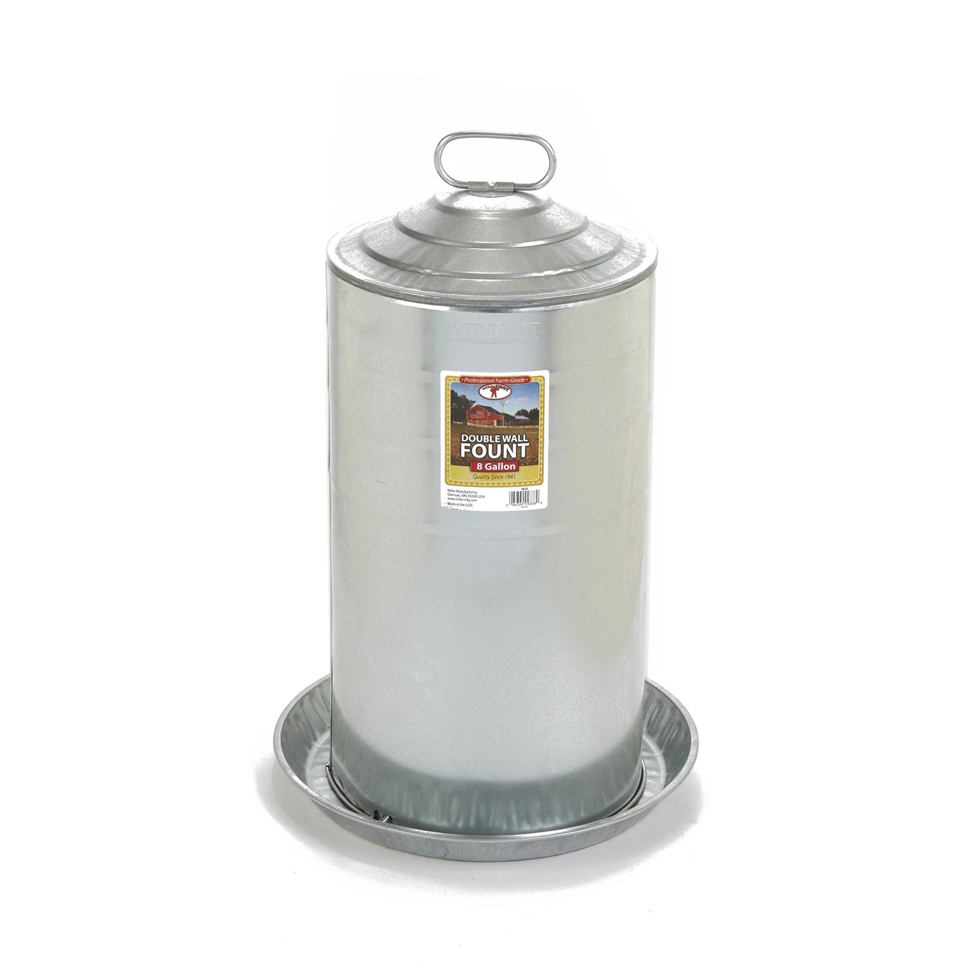 Galvanized Double Wall Founts