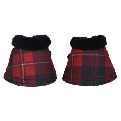 Dapplebay Holiday Plaid Bell Boots